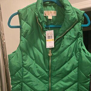 Michael Kors green vest